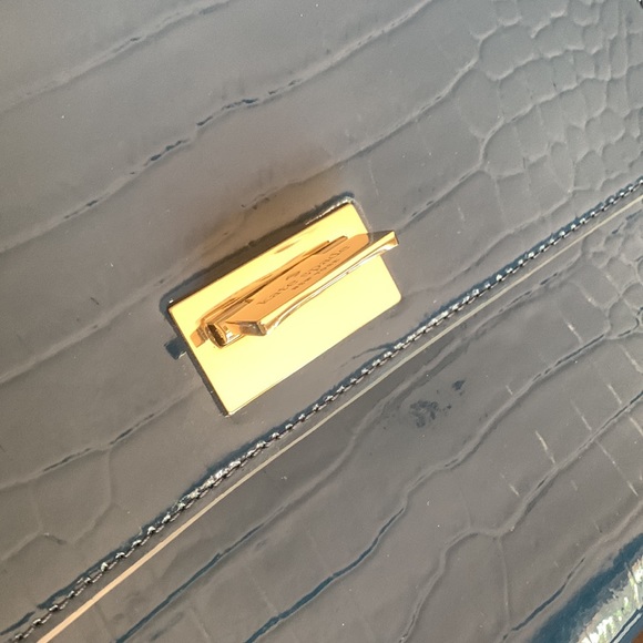 Kate Spade Crocodile Embossed Leather Handbag - Picture 7 of 13